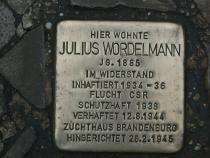 Stolperstein für Julius Wordelmann