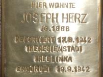 Stolperstein von Joseph Herz