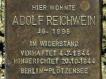 Stolperstein für Adolf Reichwein.