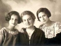 Anna, Hannah und Lotte Aaron (etwa 1925)