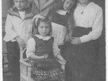 Arthur Michelsohns Frau und seine vier Kinder