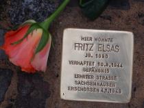 Stolpersteine für Fritz Elsas.