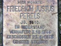 Stolperstein für Friedrich Justus Perels.