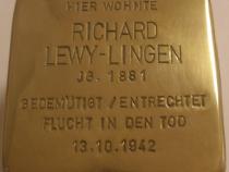 Stolperstein für Richard Lewy-Lingen