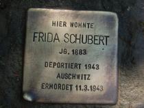 Stolperstein von Frida Schubert