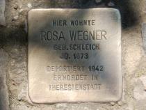 Stolperstein von Rosa Wegner