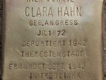 Stolperstein von Clara Hahn