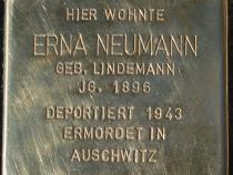 Erna Neumann © Projekt-Stolpersteine Teltow-Zehlendorf
