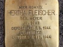 Stolperstein für Hertha Fleischer © OTFW