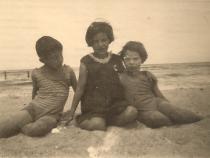 Max, Erna und Rita Leibler 1933 (Foto: Daniel Ariel)