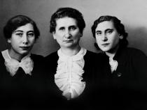 Fotografie von Edith, Cecilie und Hildegard Robinski.