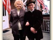 Siegbert Freiberg mit seiner Frau Herta, Queens, New York (c) The Yiddish Radio Project