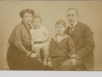 Helene, Johannes, Walter und Dr. Max Oppenheim, 1914; Foto: Familienbesitz