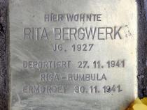 Stolperstein für Rita Bergwerk