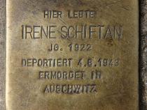 Stolperstein für Irene Schiftan.