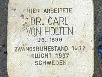 Stolperstein für Carl von Holten © OTFW