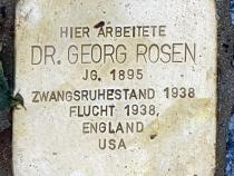 Stolperstein für Georg Rosen © OTFW