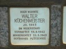 Stolperstein für Walter Küchenmeister