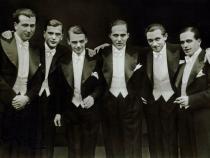 Comedian Harmonists 1929, Erich Collin zweiter von links, Foto: Robert Biberti