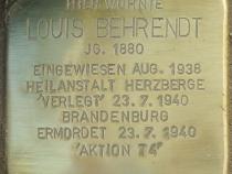 Stolperstein Louis Behrendt