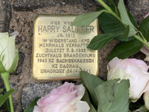 Stolperstein Harry Salinger (Foto: P. Fritsche)