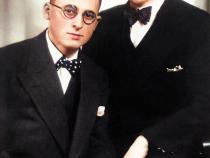 Gustav und sein Bruder Curt Herzberg, Foto Familie