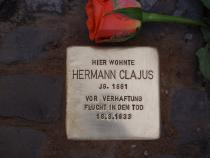 Stolperstein für Hermann Clajus.