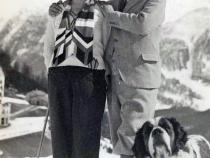 Dora und Julius Klausner, 1933 in Davos Bild: Privatbesitz
