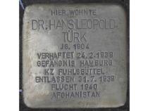 Stolperstein Dr. Hans-Leopold Türk © H. J. Hupka