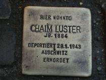 Stolpersteine für Chaim Luster (c)Projekt-Stolpersteine