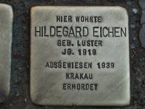 Stolperstein für Hildegard Eichen (c)Projekt-Stolpersteine