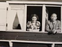 Edith und Adolf Kohn 1946 Berlin-Birkenwerder © Andreas Schmiedel, Großneffe von Edith Kohn