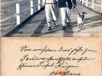 Eduard und Anna Salinger im August 1925 auf der Insel Rügen. Copyright: Joachim Salinger