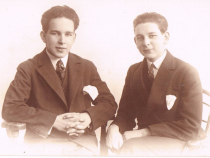 Ernst und Paul Hans Bamberg 1929