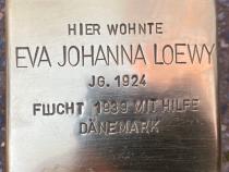 Stolperstein Eva johanna Loewy © Koordinierungsstelle Stolpersteine Berlin