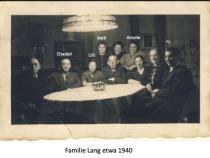 Familie Lang etwa 1940, Foto: Familienbesitz