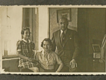 Susi, Jetty und Bruno Lasnitzki, 11. September 1938, Foto: Privatbesitz