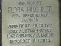 Stolperstein Flora Milchner (Bild: Stolpersteine-Initiative CW, Hupka)