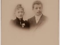 Sophie und Simon Feldmann um 1886, Privatbesitz