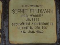 Stolperstein für Sophie Feldmann