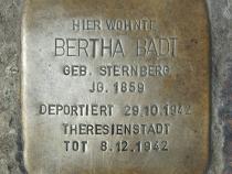 Stolperstein für Bertha Badt