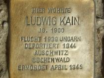 Stolperstein für Ludwig Kain