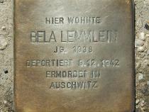 Stolperstein für Bela Lemmlein