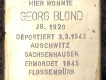 Stolperstein für Georg Blond