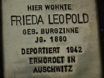 Stolperstein von Frieda Leopold