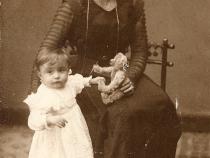 Helene Dörner mit Tochter