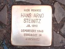 Stolperstein für Hans Arno Steinitz