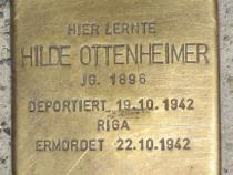 Stolperstein für Hilde Ottenheimer.