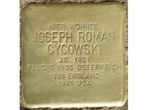 Stolperstein Joseph Roman Cycowski © H. J. Hupka