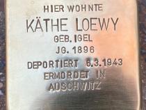 Stolperstein Käthe Loewy © Koordinierungsstelle Stolpersteine Berlin